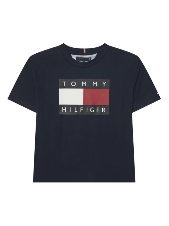 Zdjęcie produktu Tommy Hilfiger T-Shirt KB0KB10340 Granatowy Regular Fit