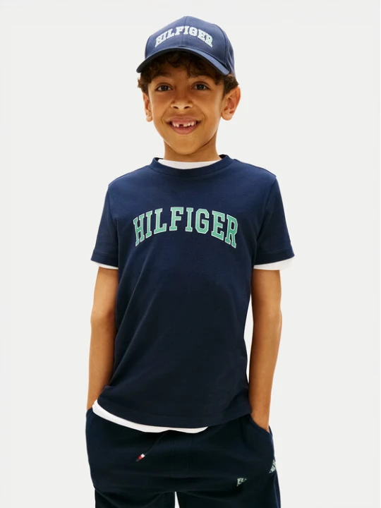 Zdjęcie produktu Tommy Hilfiger T-Shirt KB0KB10420 Granatowy Regular Fit