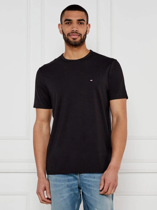 Zdjęcie produktu Tommy Hilfiger T-shirt | Longline Fit czarny