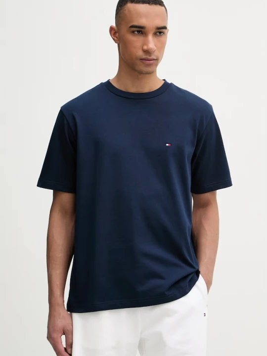 Zdjęcie produktu Tommy Hilfiger t-shirt męski bawełniany granatowy