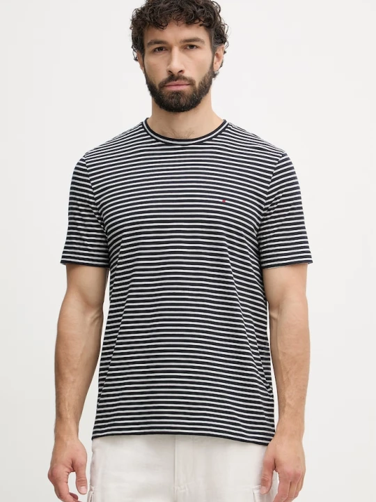 Zdjęcie produktu Tommy Hilfiger T-shirt męski bawełniany granatowy