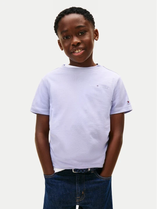 Zdjęcie produktu Tommy Hilfiger T-Shirt Mini Corp KS0KS00661 M Niebieski Regular Fit