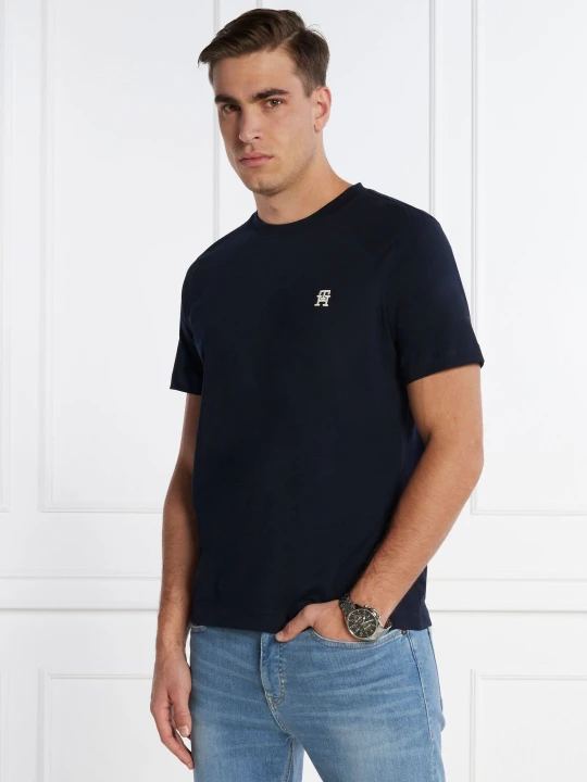 Zdjęcie produktu Tommy Hilfiger T-shirt MONOGRAM IMD TEE | Regular Fit granatowy