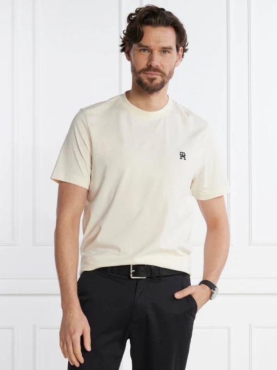 Zdjęcie produktu Tommy Hilfiger T-shirt MONOGRAM IMD TEE | Regular Fit ecru