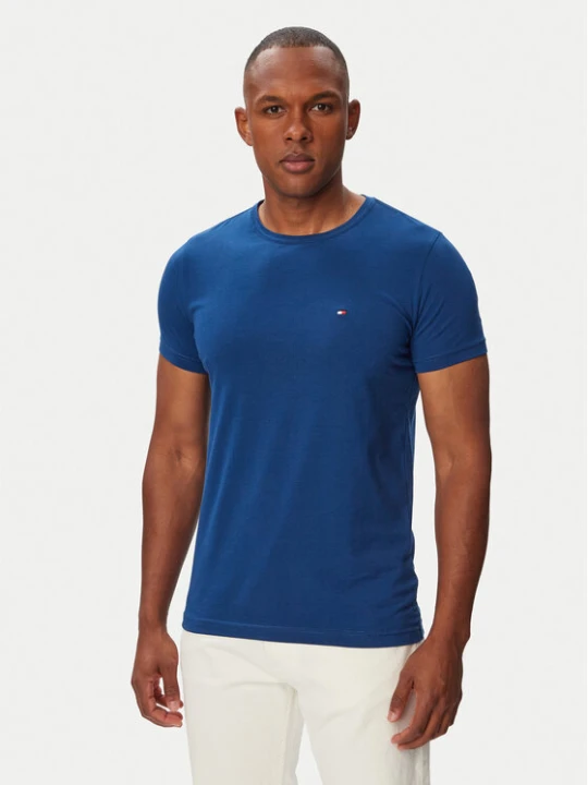 Zdjęcie produktu Tommy Hilfiger T-Shirt MW0MW10800 Niebieski Regular Fit