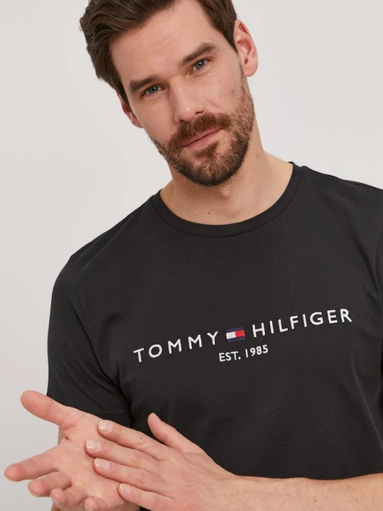 Zdjęcie produktu Tommy Hilfiger - T-shirt MW0MW11465 czarny