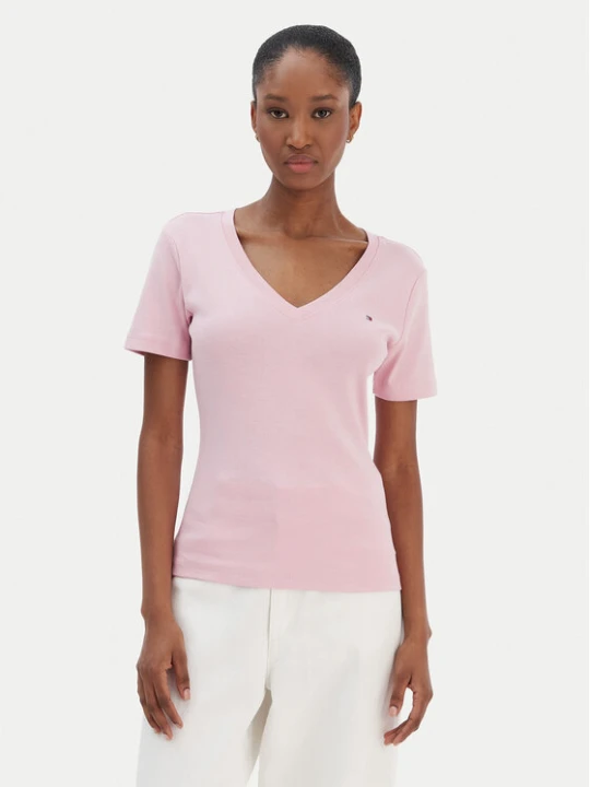 Zdjęcie produktu Tommy Hilfiger T-Shirt New Cody WW0WW40584 Różowy Slim Fit