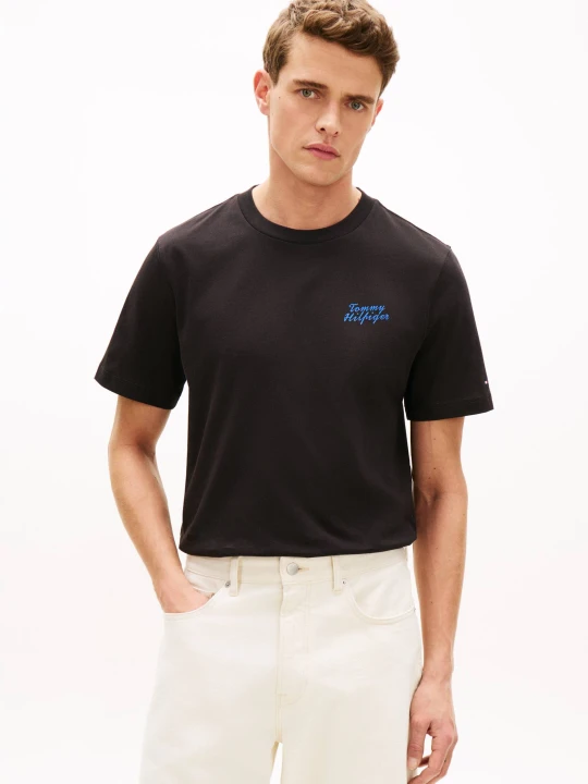 Zdjęcie produktu Tommy Hilfiger T-shirt PALM PHOTO | Regular Fit czarny