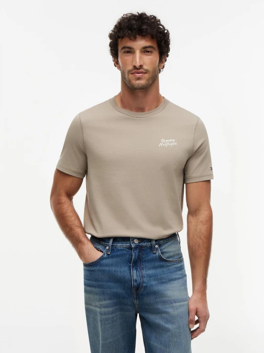 Zdjęcie produktu Tommy Hilfiger T-shirt PALM PHOTO | Regular Fit beżowy