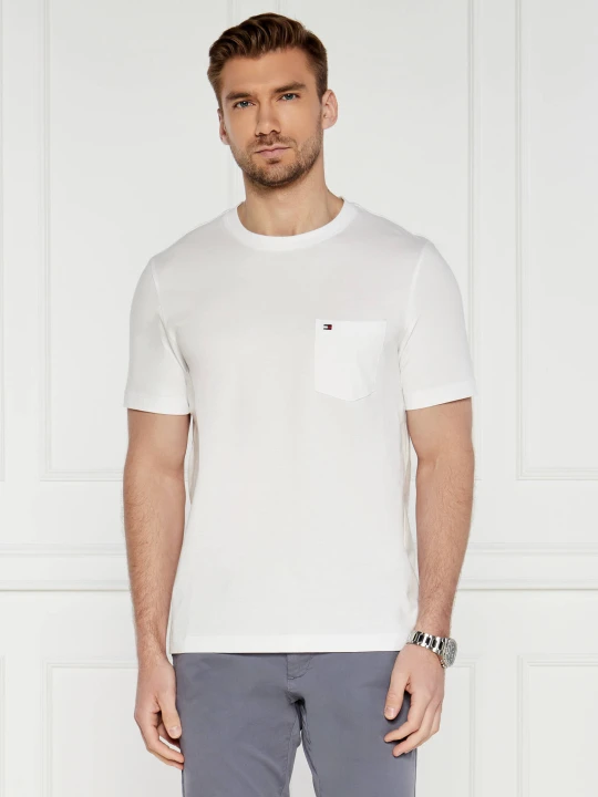 Zdjęcie produktu Tommy Hilfiger T-shirt POCKET TEE | Regular Fit biały