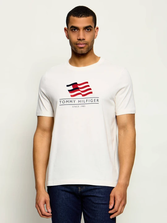 Zdjęcie produktu Tommy Hilfiger T-shirt | Regular Fit ecru