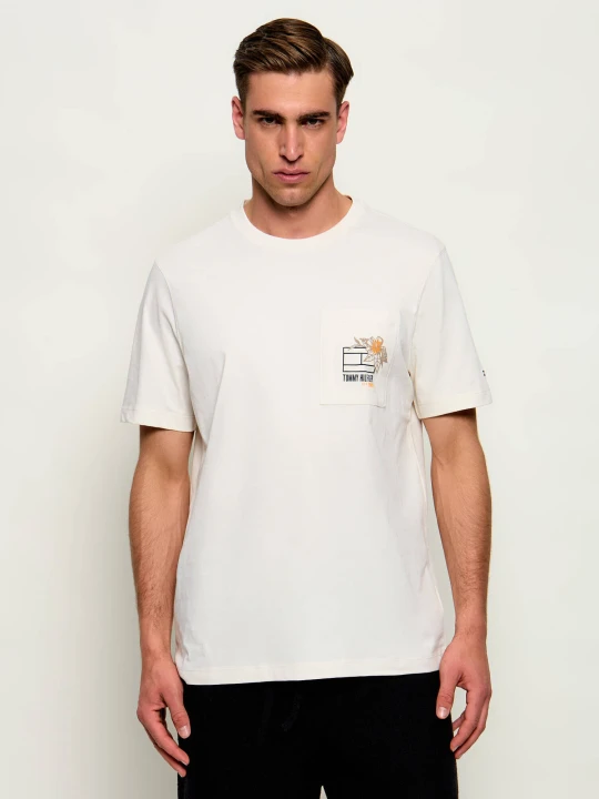 Zdjęcie produktu Tommy Hilfiger T-shirt | Regular Fit ecru