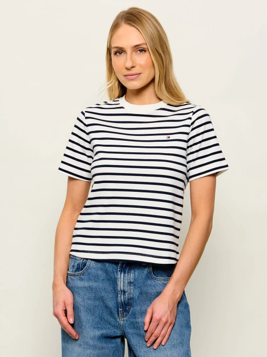 Zdjęcie produktu Tommy Hilfiger T-shirt | Regular Fit ecru