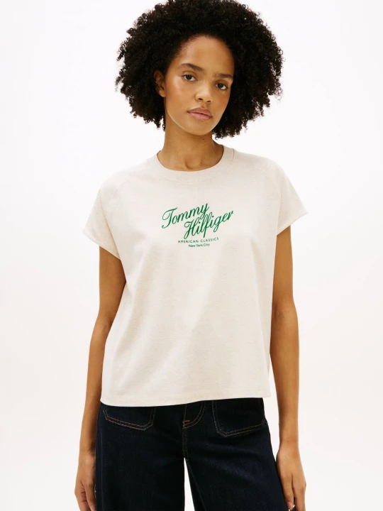 Zdjęcie produktu Tommy Hilfiger T-shirt | Regular Fit beżowy