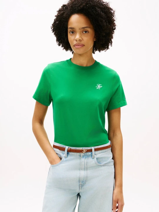 Zdjęcie produktu Tommy Hilfiger T-shirt | Regular Fit zielony