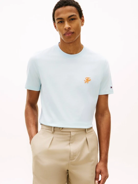 Zdjęcie produktu Tommy Hilfiger T-shirt | Regular Fit błękitny
