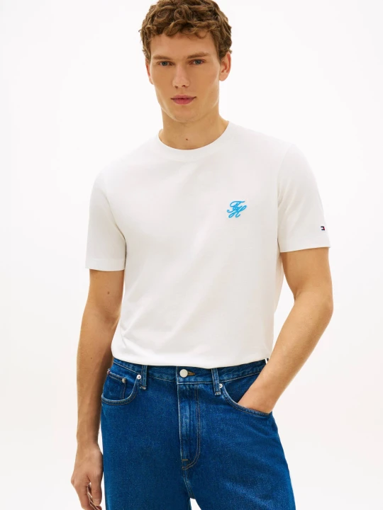 Zdjęcie produktu Tommy Hilfiger T-shirt | Regular Fit ecru