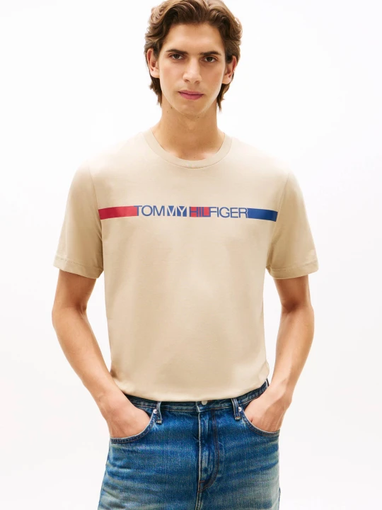 Zdjęcie produktu Tommy Hilfiger T-shirt | Regular Fit beżowy