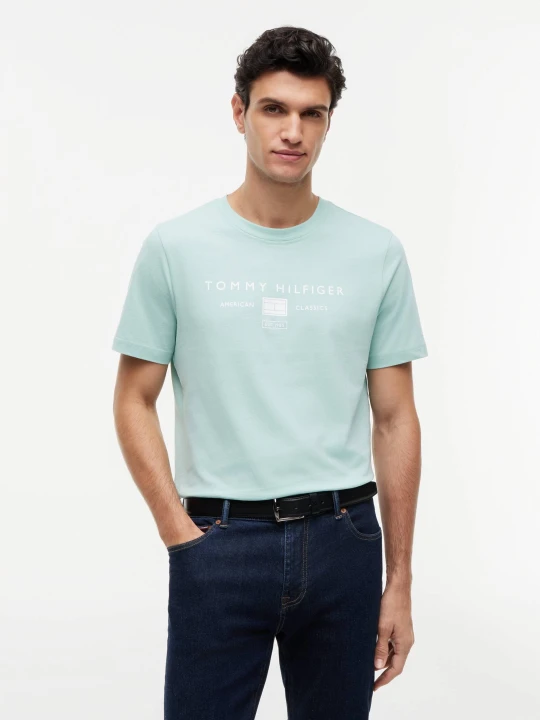 Zdjęcie produktu Tommy Hilfiger T-shirt | Regular Fit miętowy