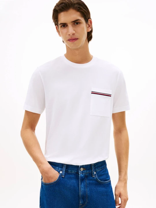 Zdjęcie produktu Tommy Hilfiger T-shirt | Regular Fit biały
