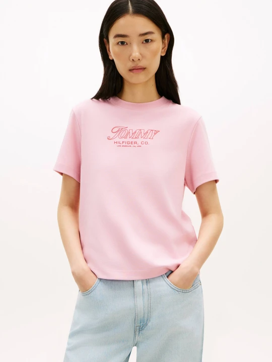 Zdjęcie produktu Tommy Hilfiger T-shirt | Regular Fit różowy