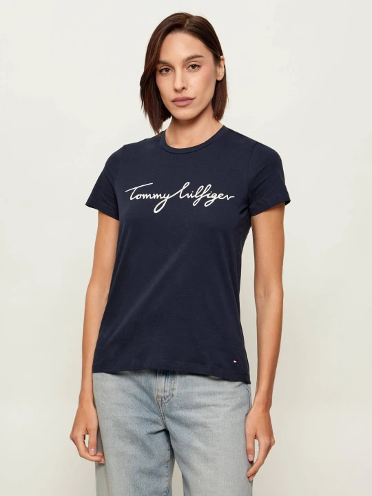 Zdjęcie produktu Tommy Hilfiger T-shirt | Regular Fit granatowy