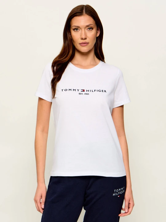 Zdjęcie produktu Tommy Hilfiger T-shirt | Regular Fit biały
