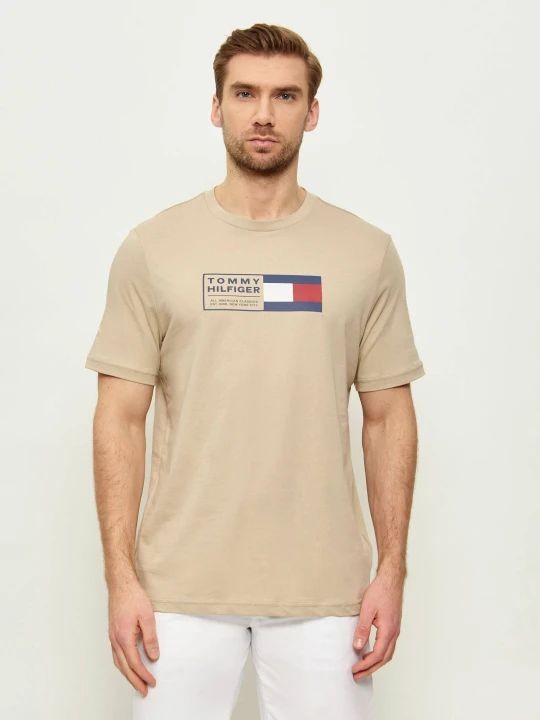 Zdjęcie produktu Tommy Hilfiger T-shirt | Regular Fit beżowy