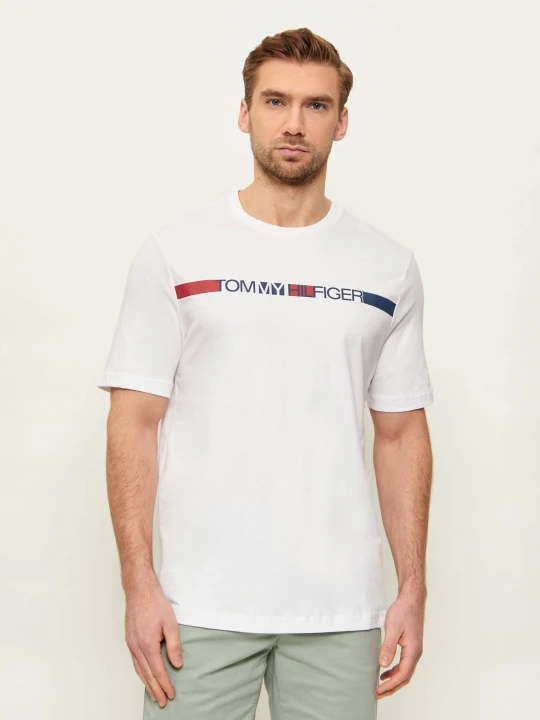 Zdjęcie produktu Tommy Hilfiger T-shirt | Regular Fit biały