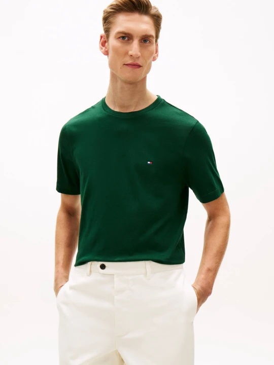 Zdjęcie produktu Tommy Hilfiger T-shirt | Regular Fit butelkowa zieleń