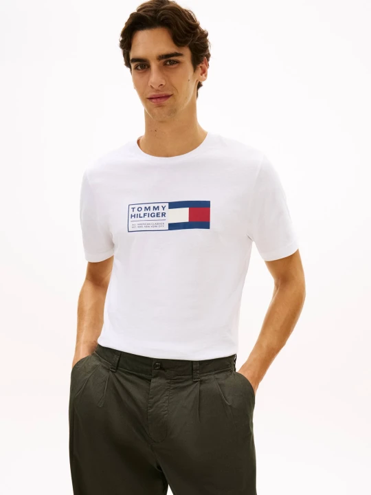 Zdjęcie produktu Tommy Hilfiger T-shirt | Regular Fit biały