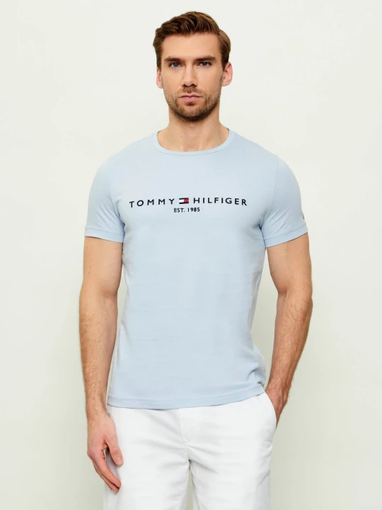 Zdjęcie produktu Tommy Hilfiger T-shirt | Regular Fit błękitny