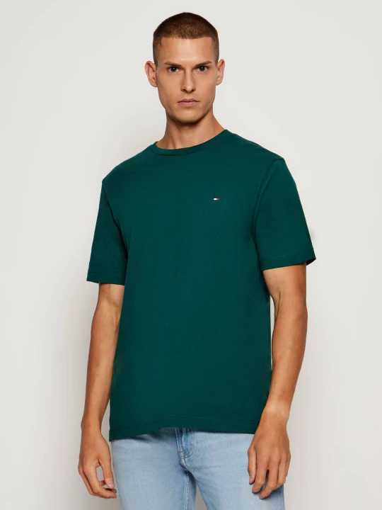 Zdjęcie produktu Tommy Hilfiger T-shirt | Regular Fit butelkowa zieleń