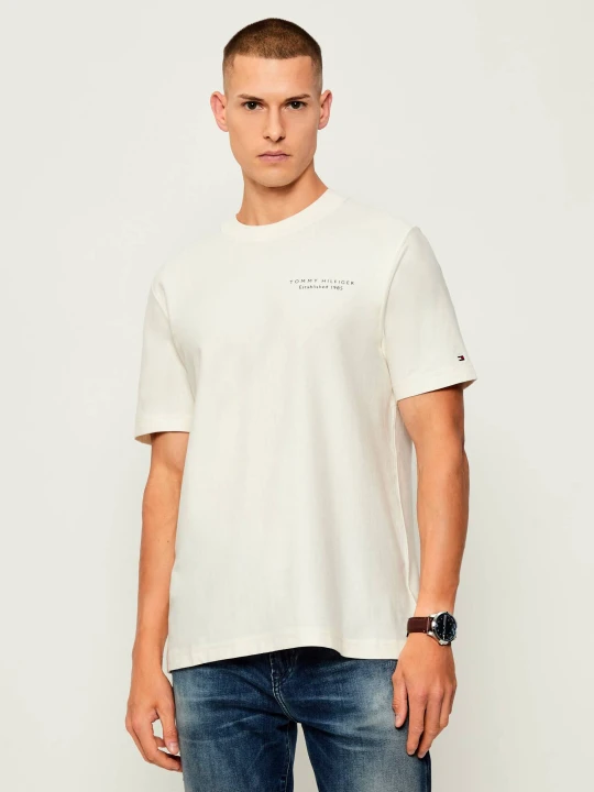 Zdjęcie produktu Tommy Hilfiger T-shirt | Regular Fit ecru