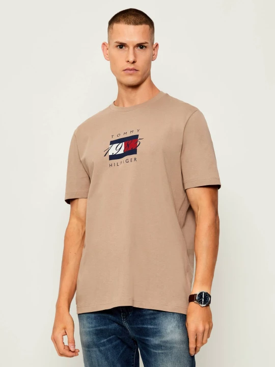 Zdjęcie produktu Tommy Hilfiger T-shirt | Regular Fit beżowy