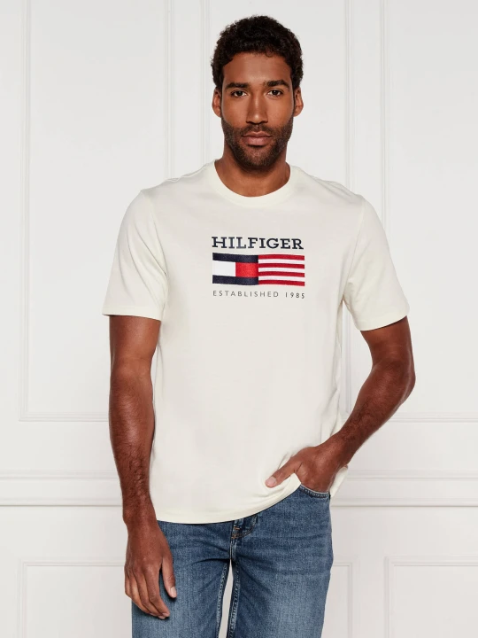 Zdjęcie produktu Tommy Hilfiger T-shirt | Regular Fit ecru