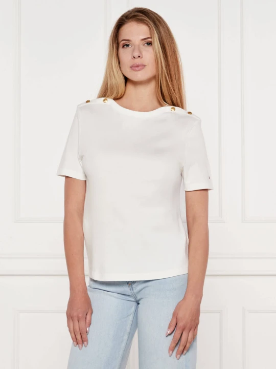 Zdjęcie produktu Tommy Hilfiger T-shirt | Regular Fit biały