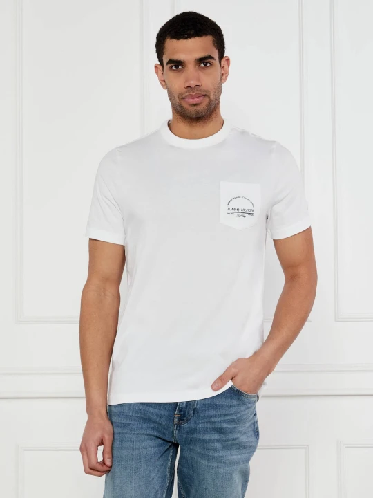 Zdjęcie produktu Tommy Hilfiger T-shirt | Regular Fit biały