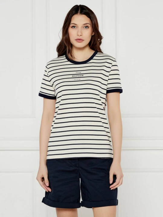 Zdjęcie produktu Tommy Hilfiger T-shirt | Regular Fit ecru