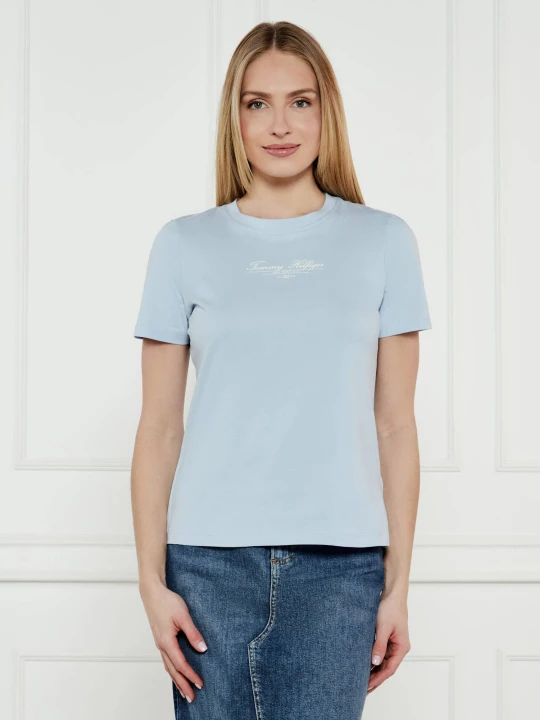 Zdjęcie produktu Tommy Hilfiger T-shirt | Regular Fit błękitny
