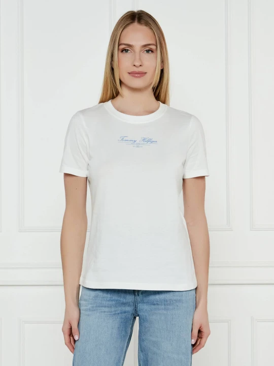 Zdjęcie produktu Tommy Hilfiger T-shirt | Regular Fit biały