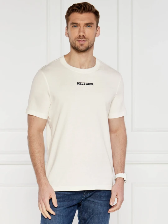 Zdjęcie produktu Tommy Hilfiger T-shirt | Regular Fit kremowy