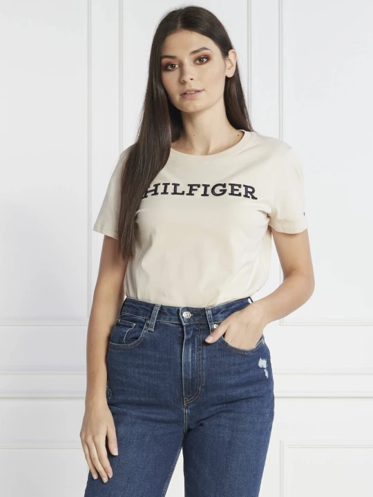 Zdjęcie produktu Tommy Hilfiger T-shirt | Regular Fit beżowy