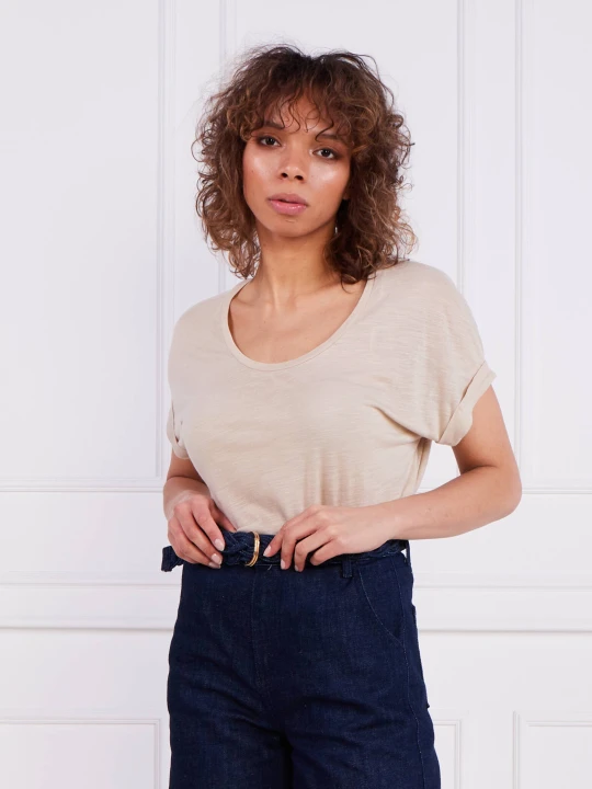 Zdjęcie produktu Tommy Hilfiger T-shirt | Regular Fit beżowy