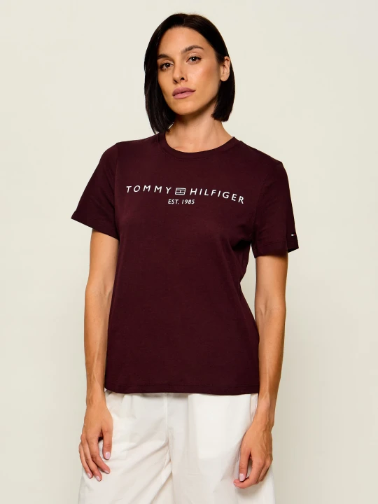 Zdjęcie produktu Tommy Hilfiger T-shirt | Regular Fit bordowy