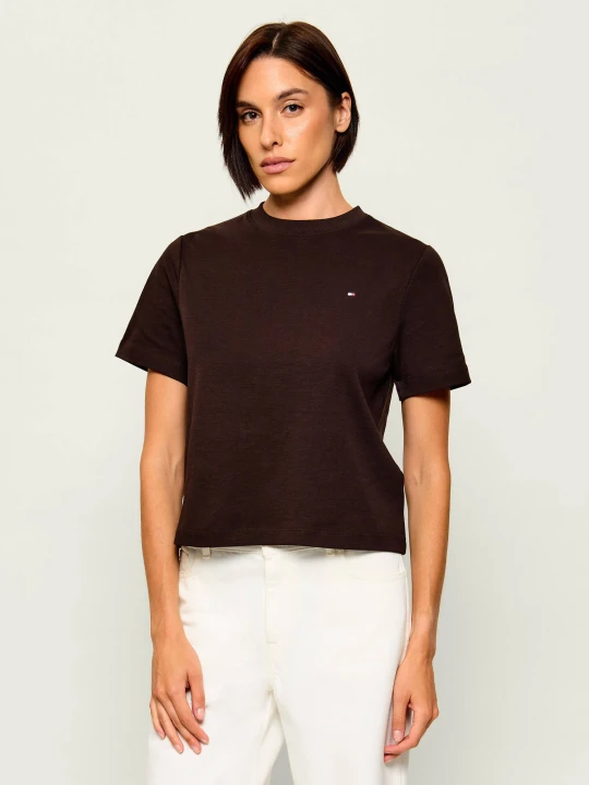 Zdjęcie produktu Tommy Hilfiger T-shirt | Regular Fit brązowy