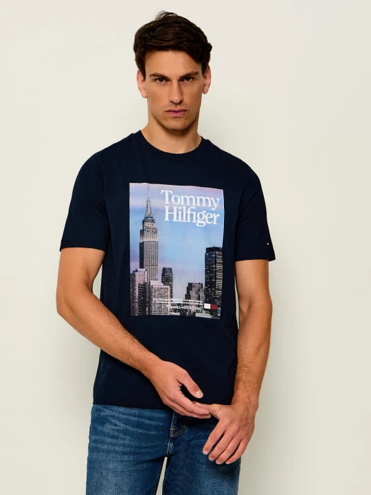 Zdjęcie produktu Tommy Hilfiger T-shirt | Regular Fit granatowy