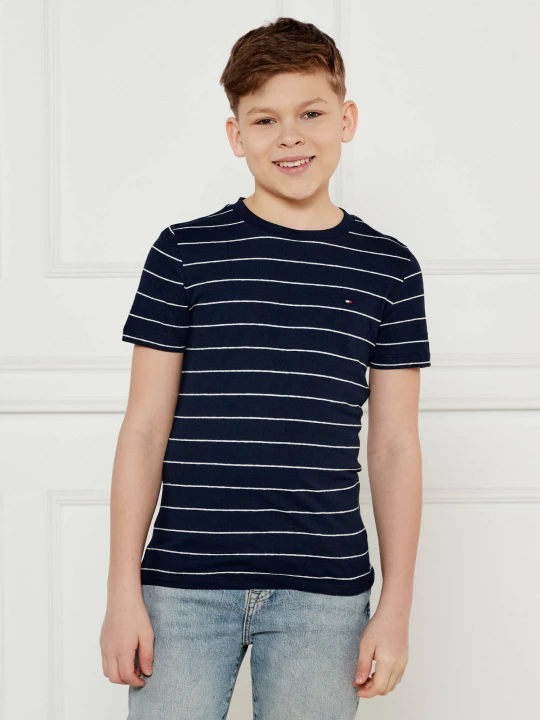 Zdjęcie produktu Tommy Hilfiger T-shirt | Regular Fit | z dodatkiem lnu