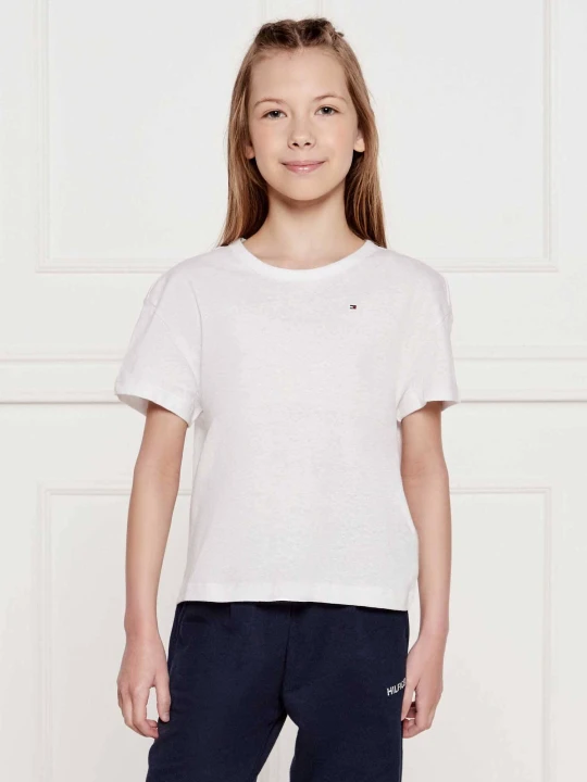 Zdjęcie produktu Tommy Hilfiger T-shirt | Regular Fit | z dodatkiem lnu