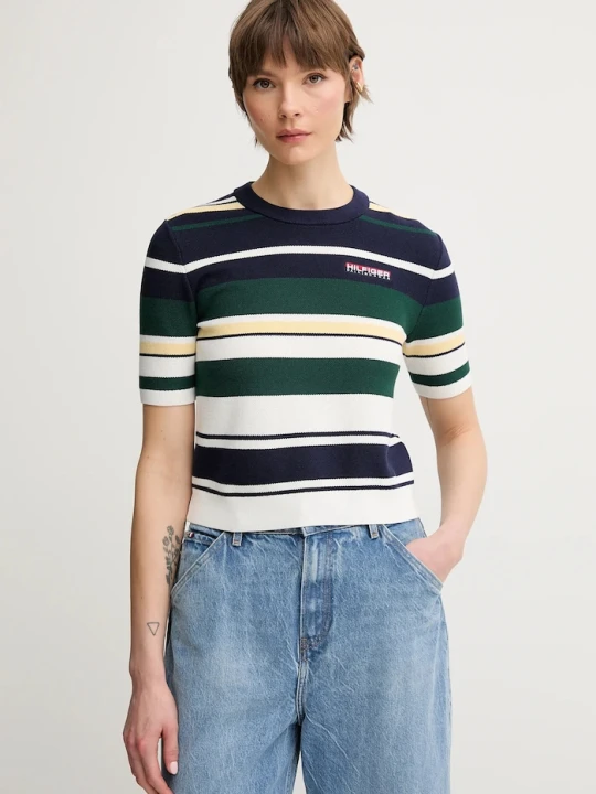 Zdjęcie produktu Tommy Hilfiger t-shirt SAILING granatowy